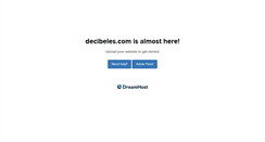 Desktop Screenshot of decibeles.com